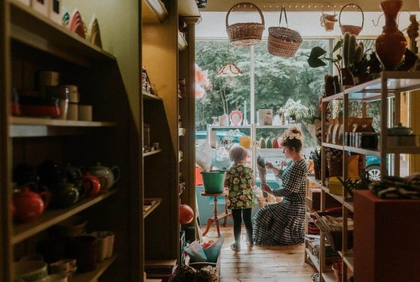 Cora and Spink at Vermillion Flowers Glasgow