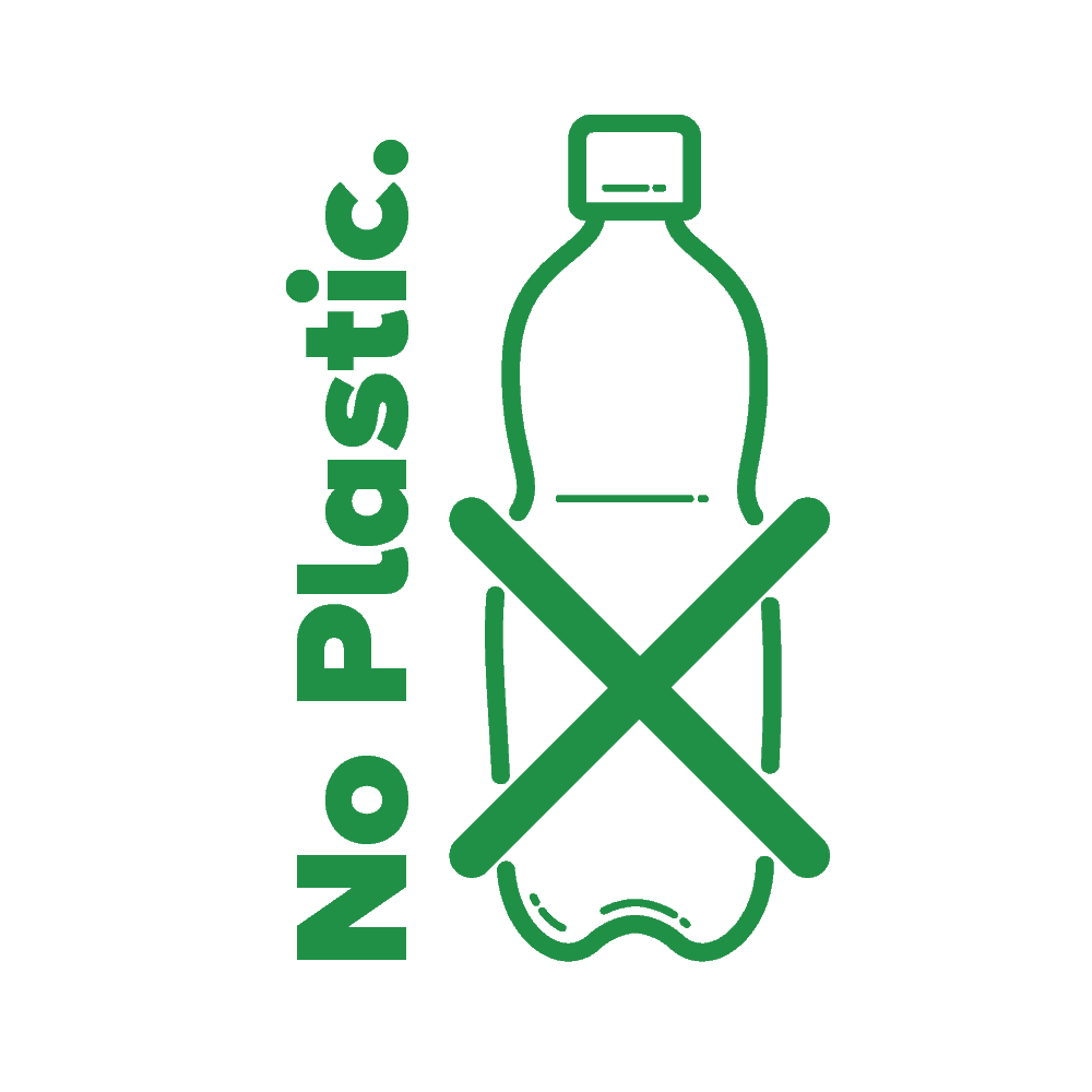 SAY NO TO RECYCLED PLASTIC