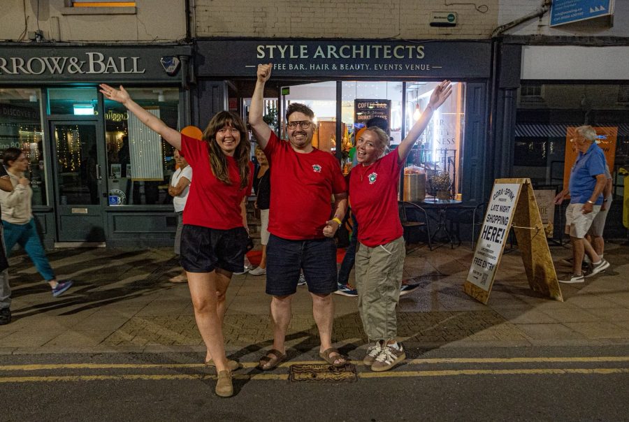 An experiment to test if late night shopping can revive a high street?